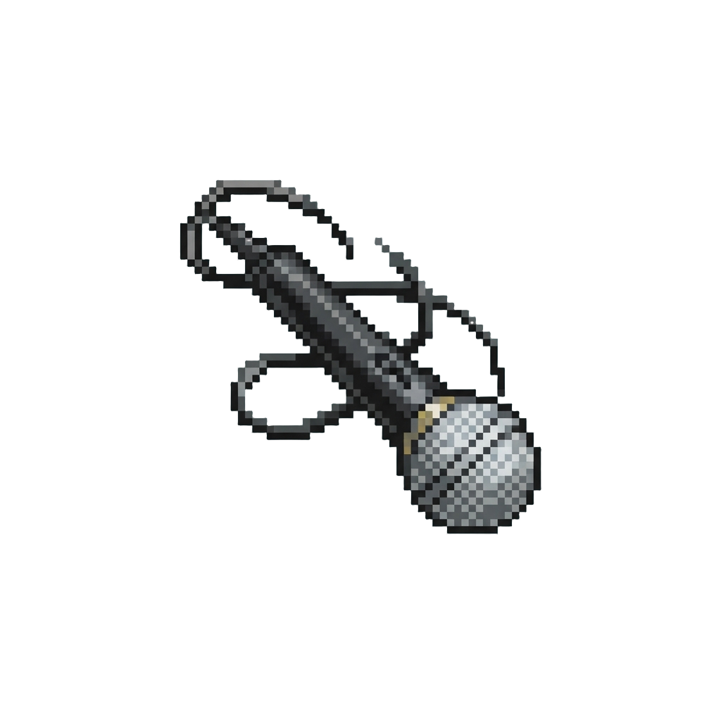 A Playful Microphone-drop Motion