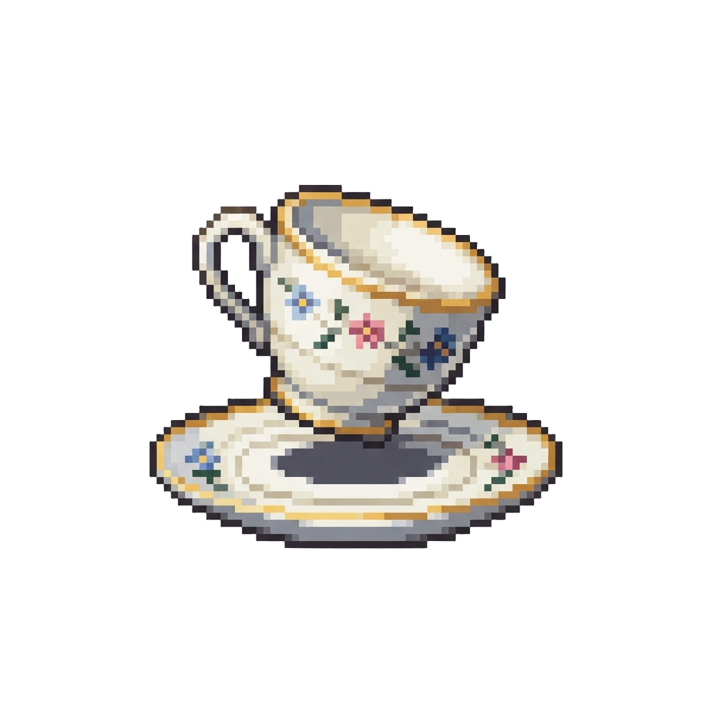 A Perfectly Balanced Teacup Spinning Trick
