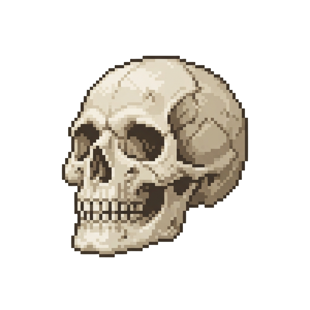 A Sun-bleached Skull Prop
