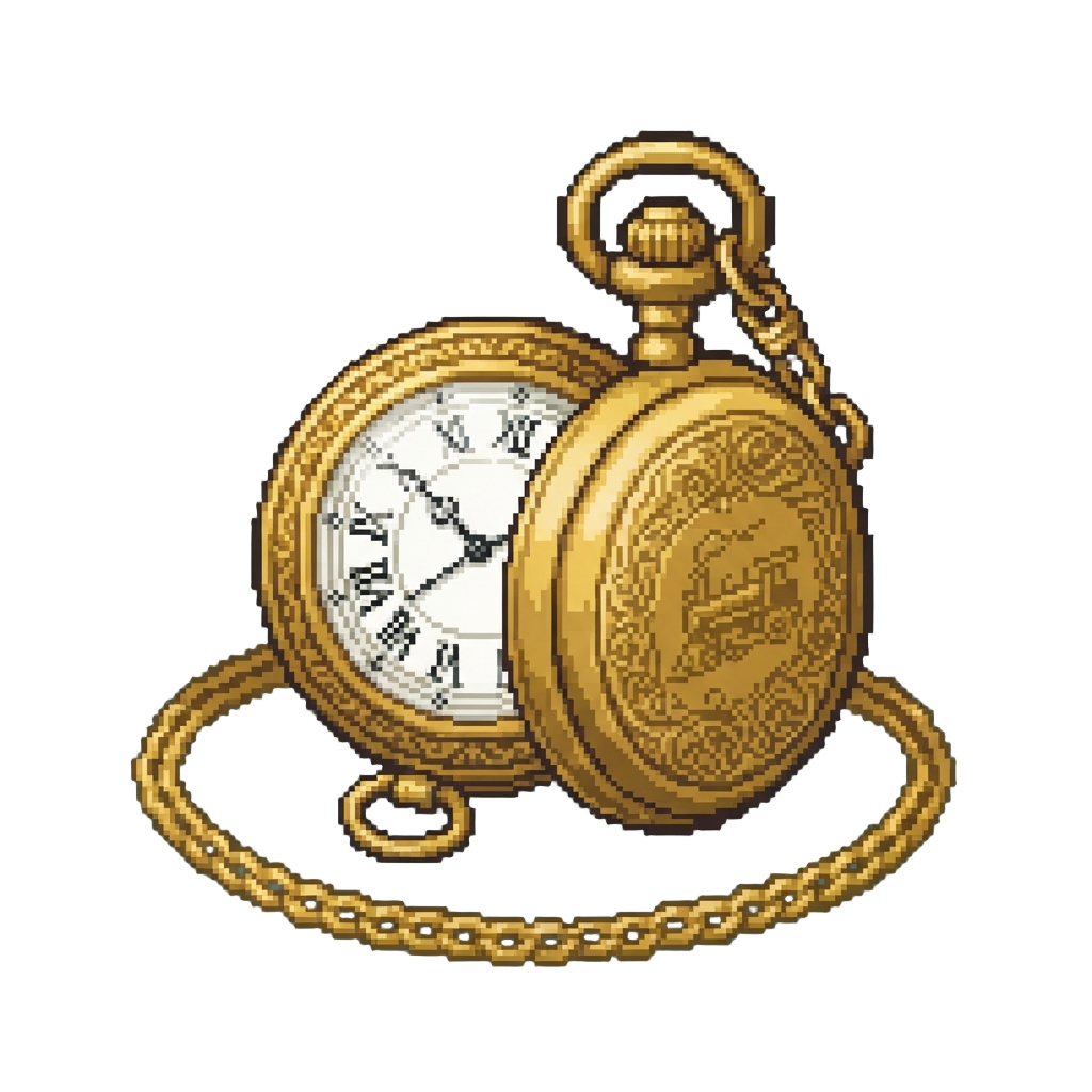 A Priceless Golden Train Watch