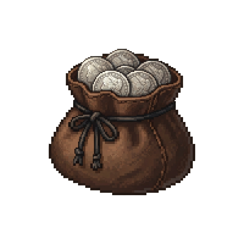 A Pouch of Vintage Silver Dollar Coins