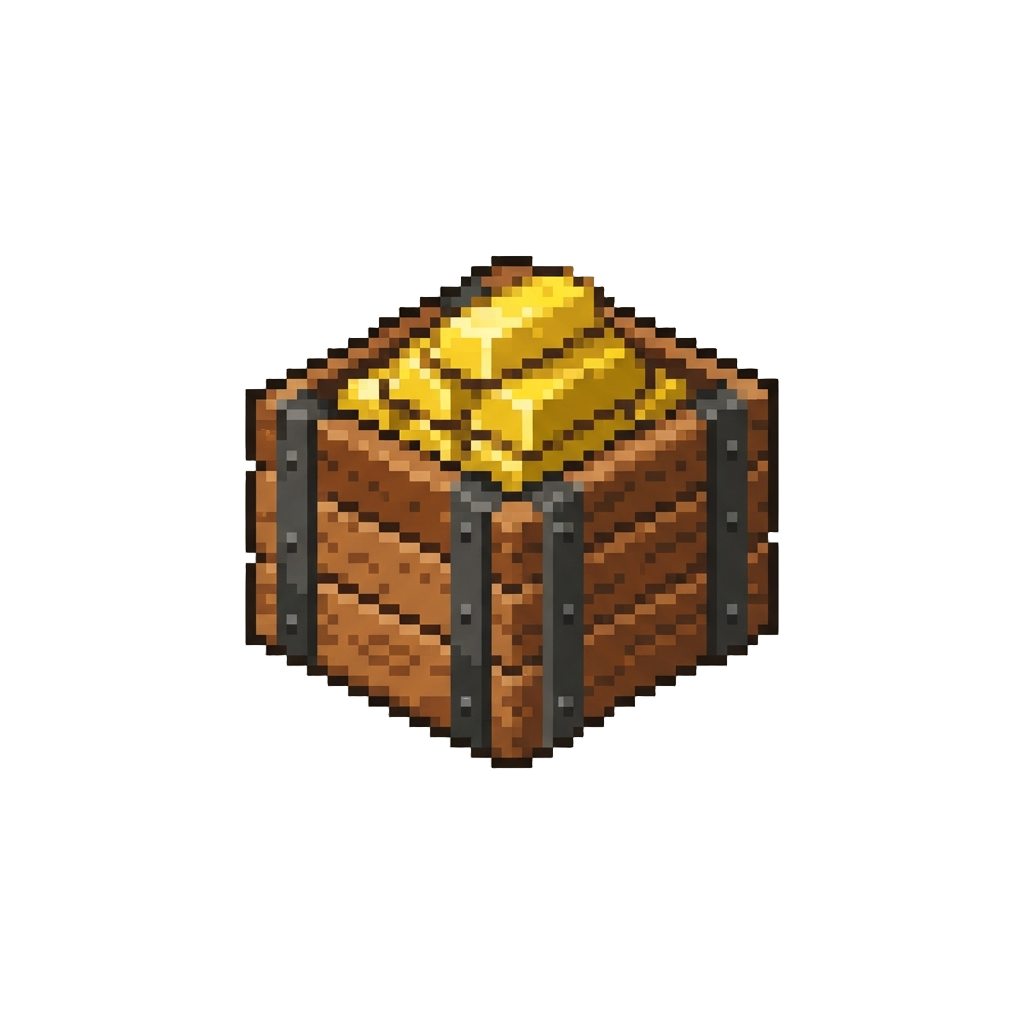 A Small Wooden Crate of Stolen Bullion