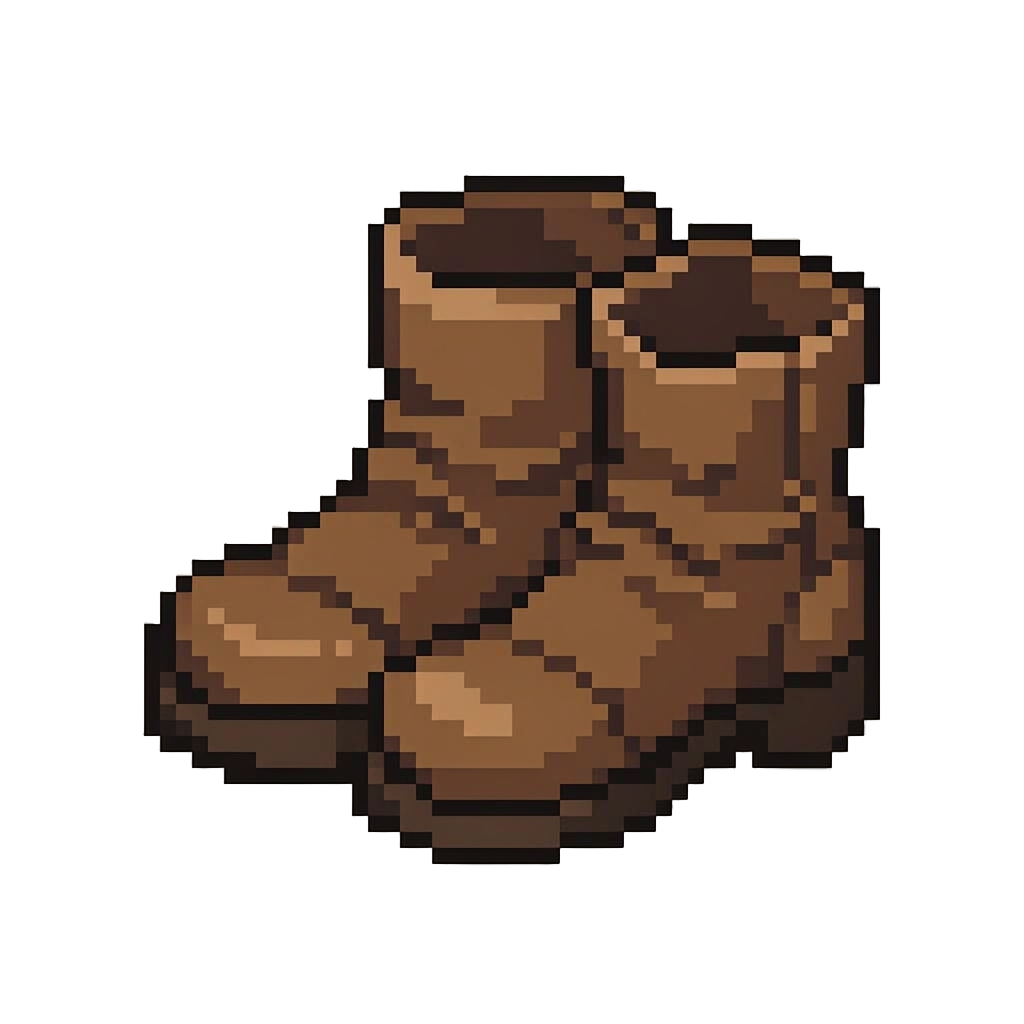 A Pair of Old Leather Boots