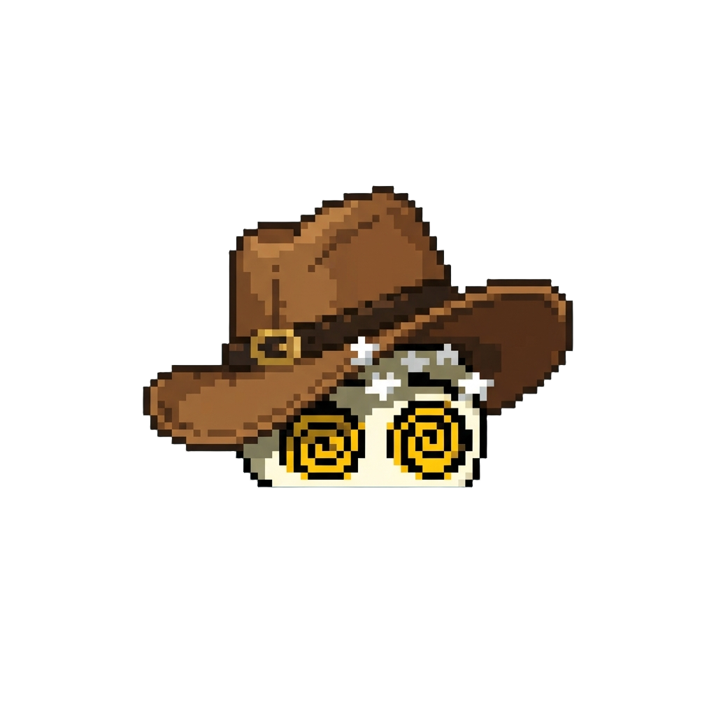A Dizzy Spin Where the Cowgirl Hat Slips Over the Eyes