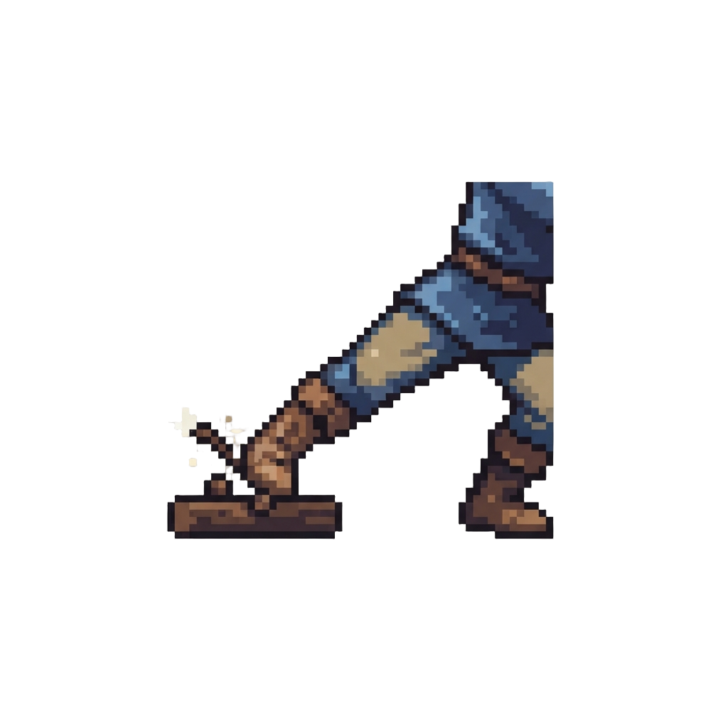 A Sudden Sweep Kick Trip