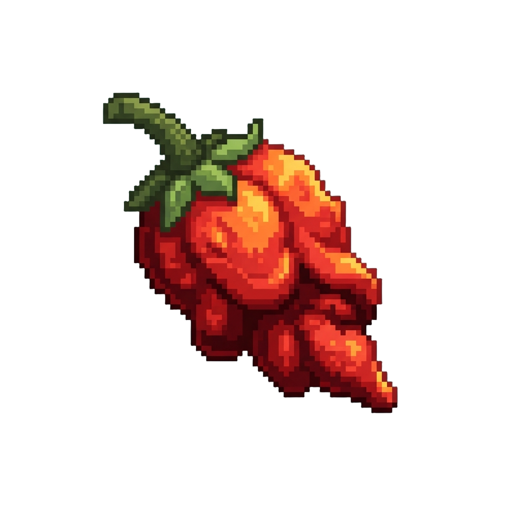 The Glowing Reaper Dragon Breath Pepper