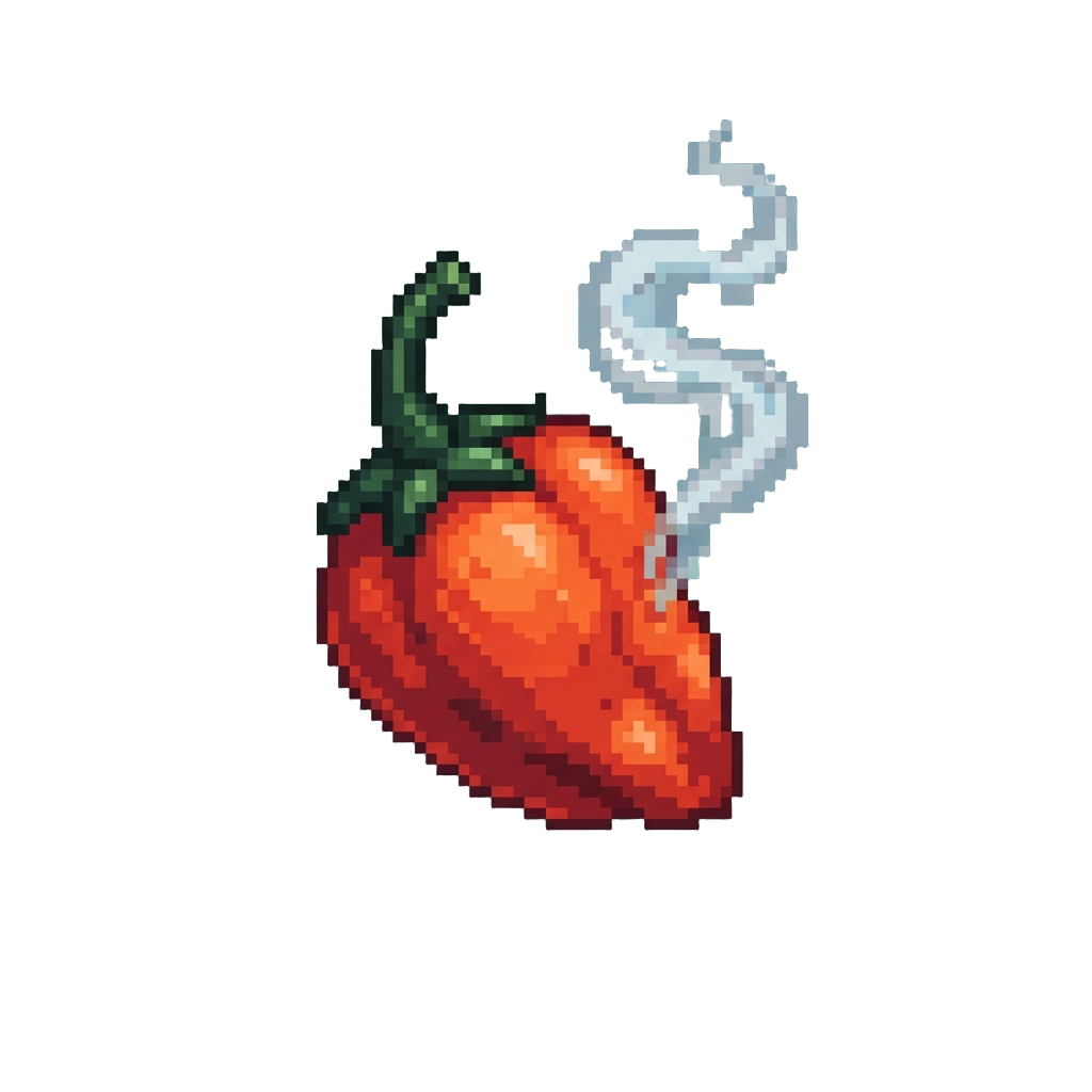 The Smoking Inferno Habanero Pepper