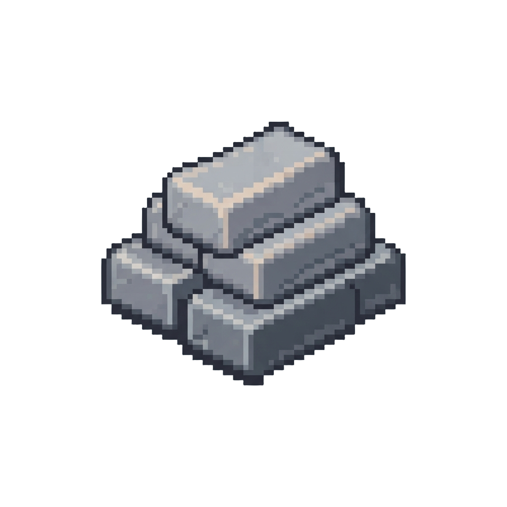 A Stack of Iron Ingots