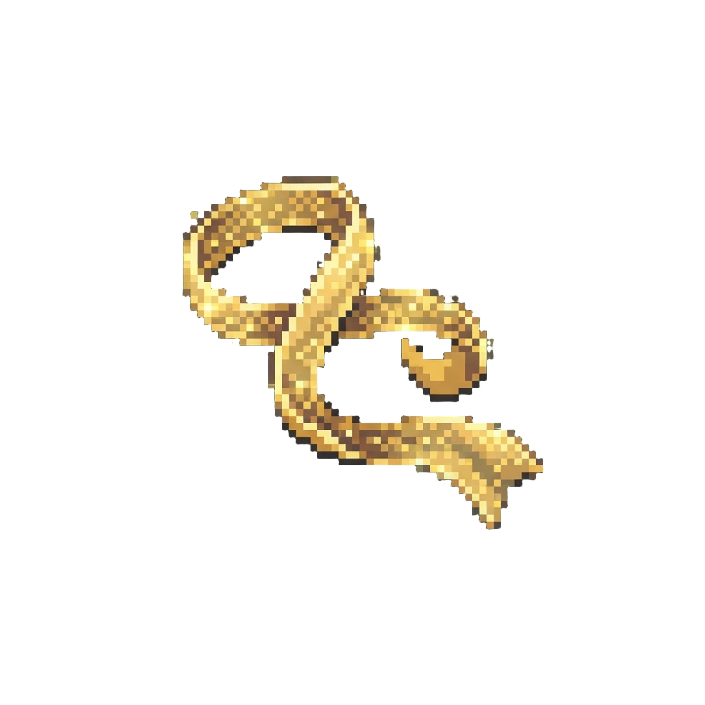 A Golden Ribbon of Shimmering Fairy Dust