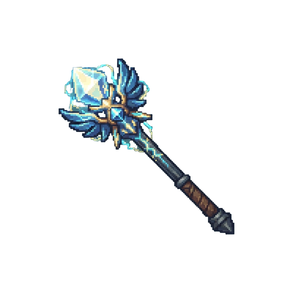 A Shimmering Thunder Staff
