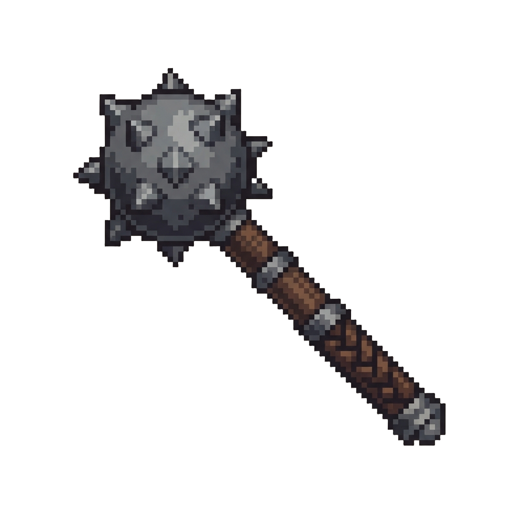 A Spiked Warlord Mace