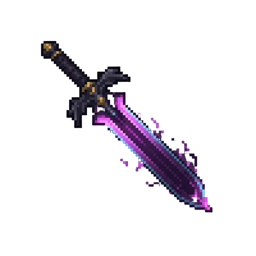A Glowing Void Blade