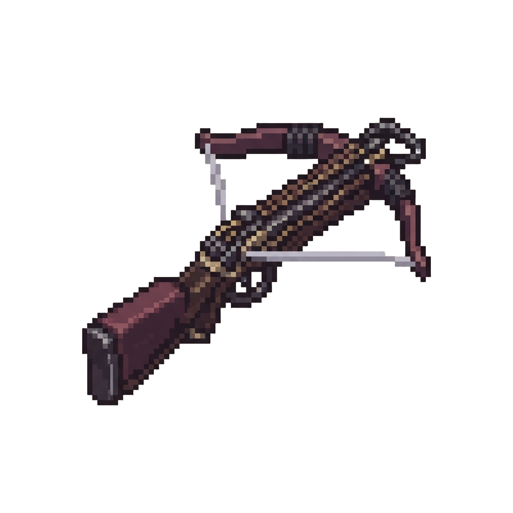 A Dark Velvet Crossbow