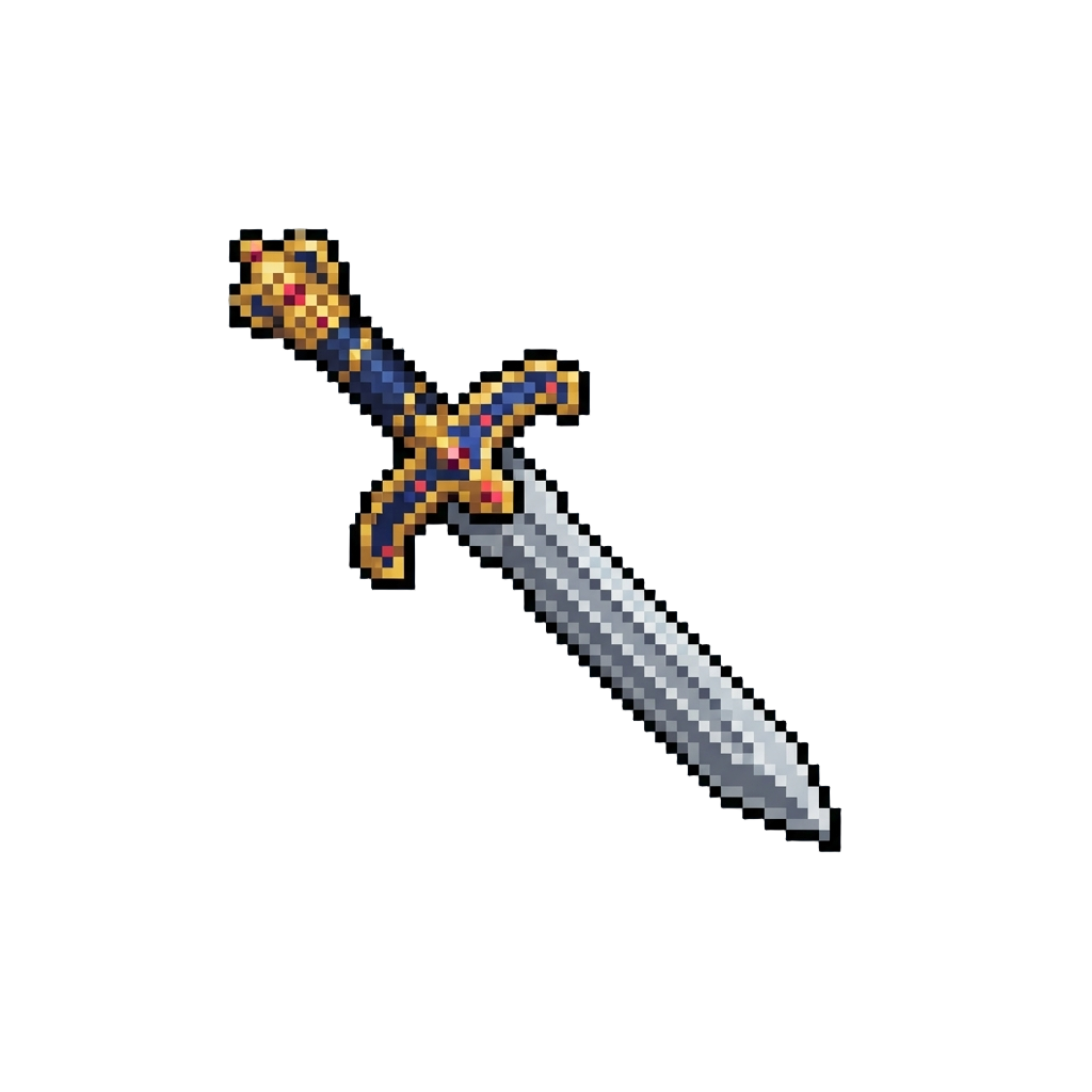 A Decorative Royal Ceremonial Sword