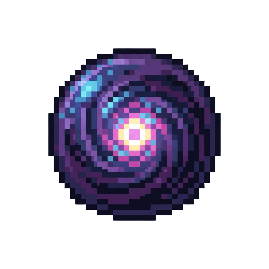 An Orb of Swirling Dark Matter