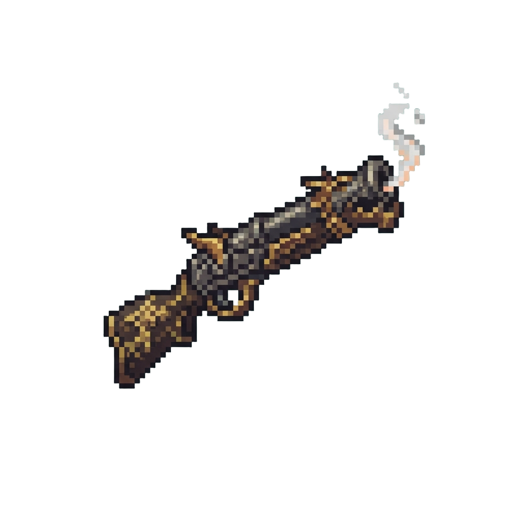 A Smoking Dragon-fire Rifle