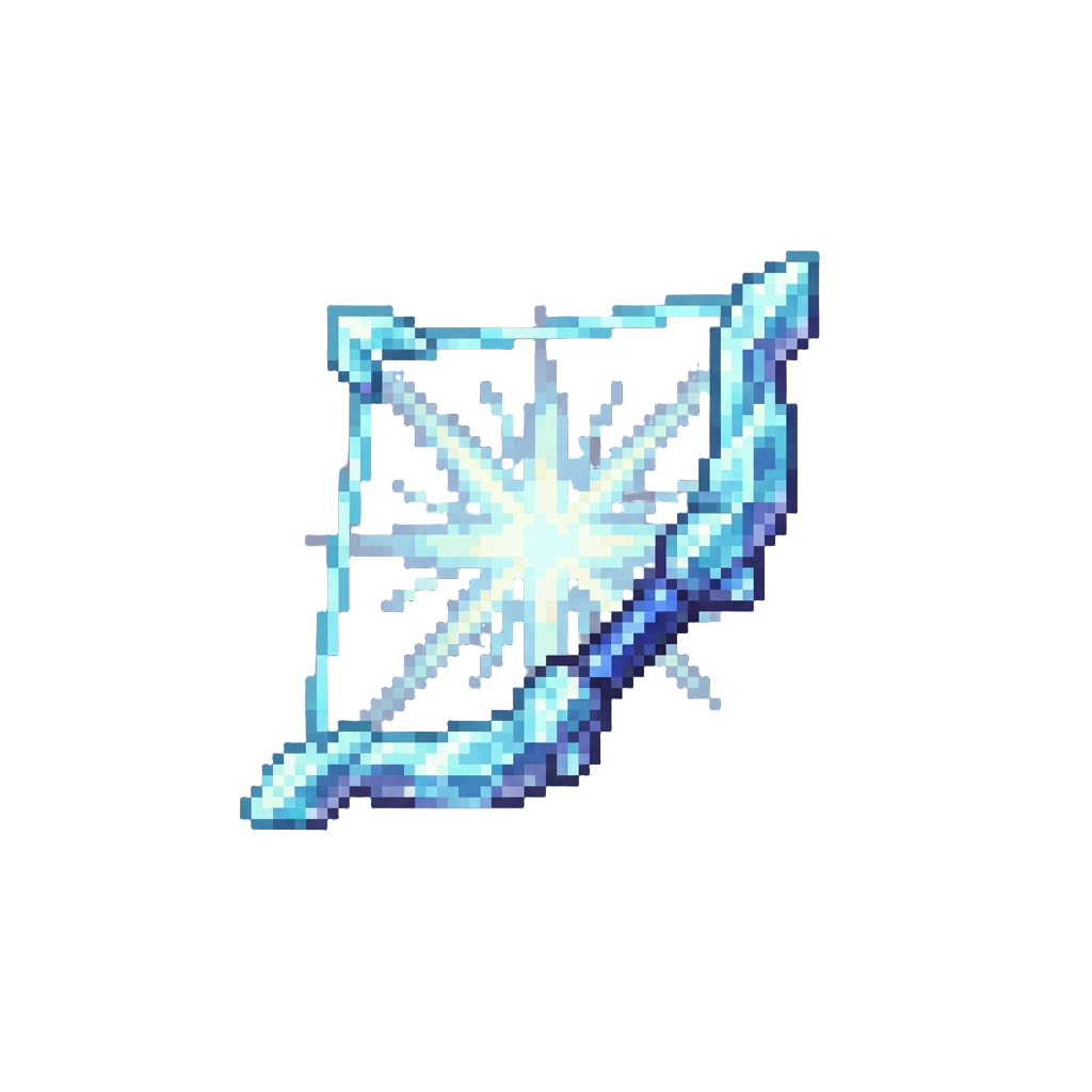 A Crystal Arc-bow Bursting with Light