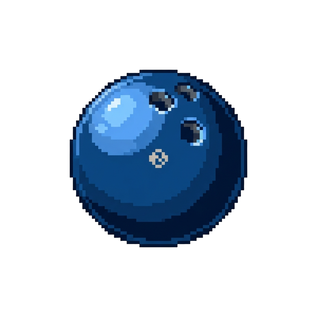 A Chubby Round Bowling Ball Orb