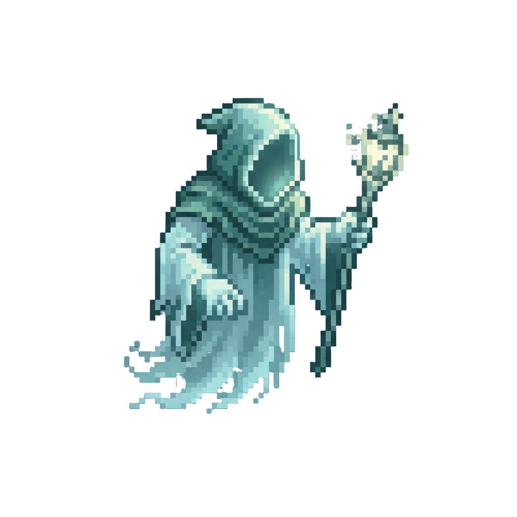 A Glowing Spectral Manor Warden