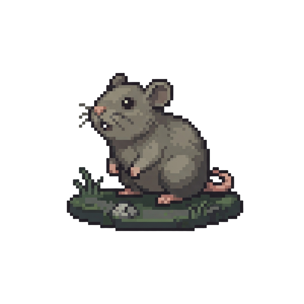 A Squeaking Graveyard Mouse