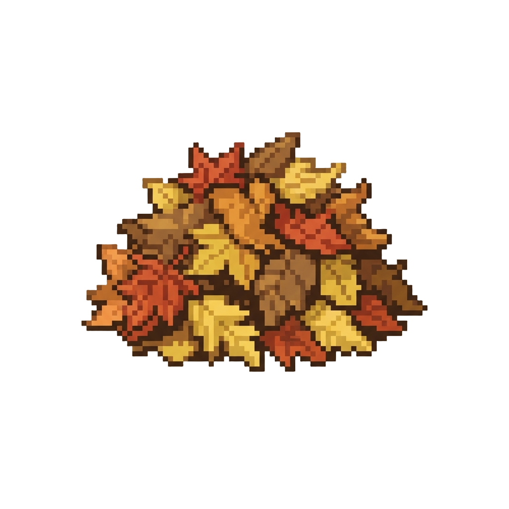 A Rustling Pile of Autumn Leaves