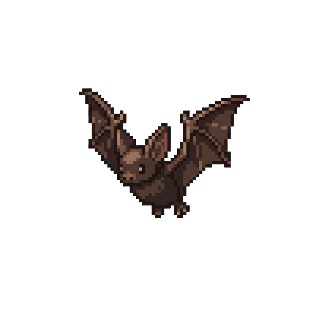 A Fluttering Innocent Tiny Bat