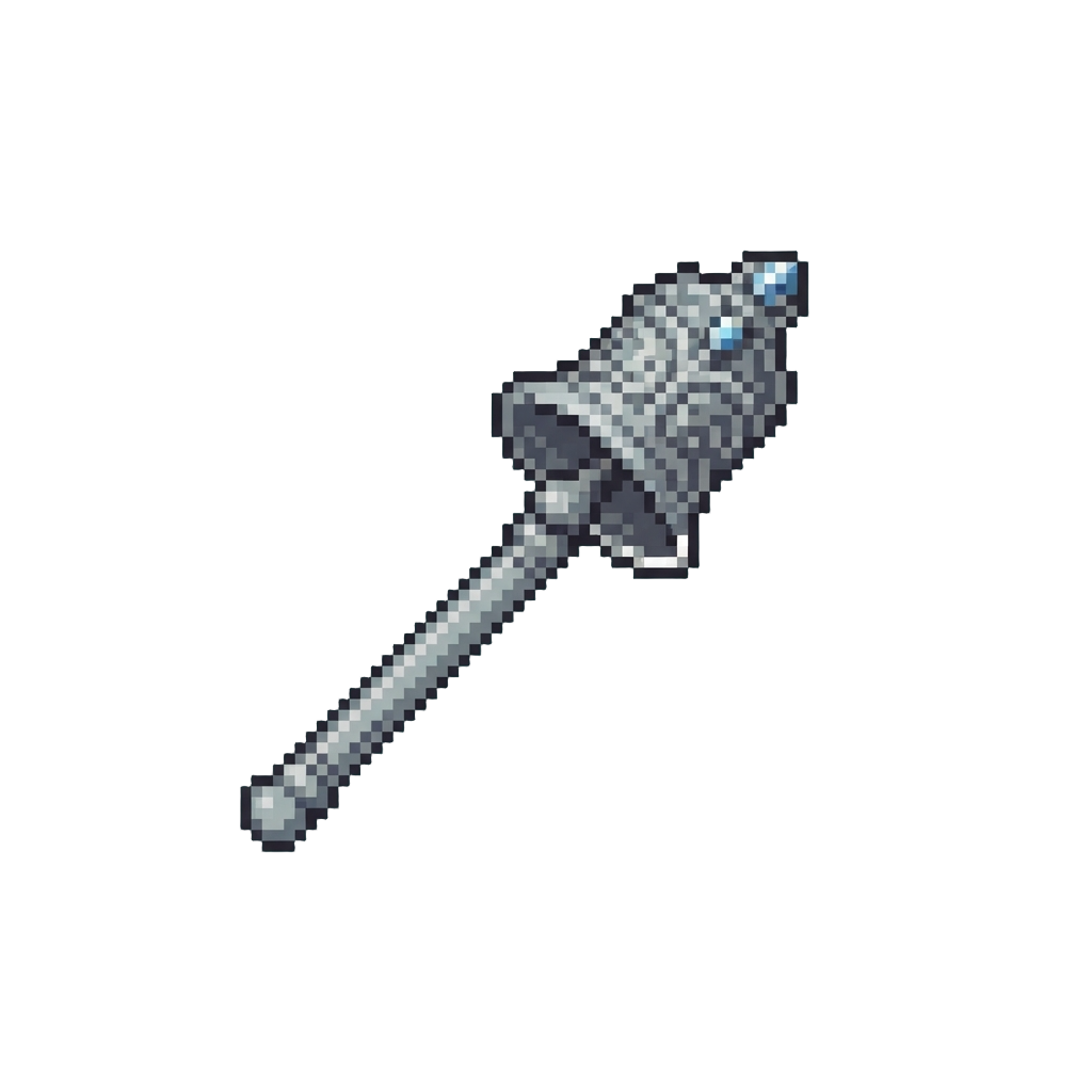 A Silver Bell Wand
