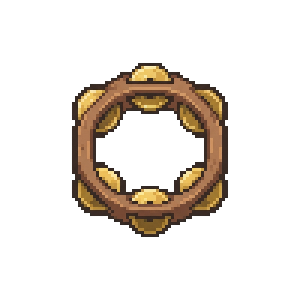 A Brass Jingle-ring Tambourine
