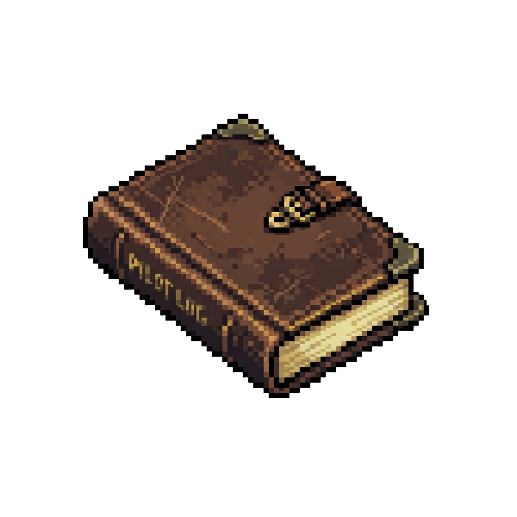A Leather-bound Pilot Logbook