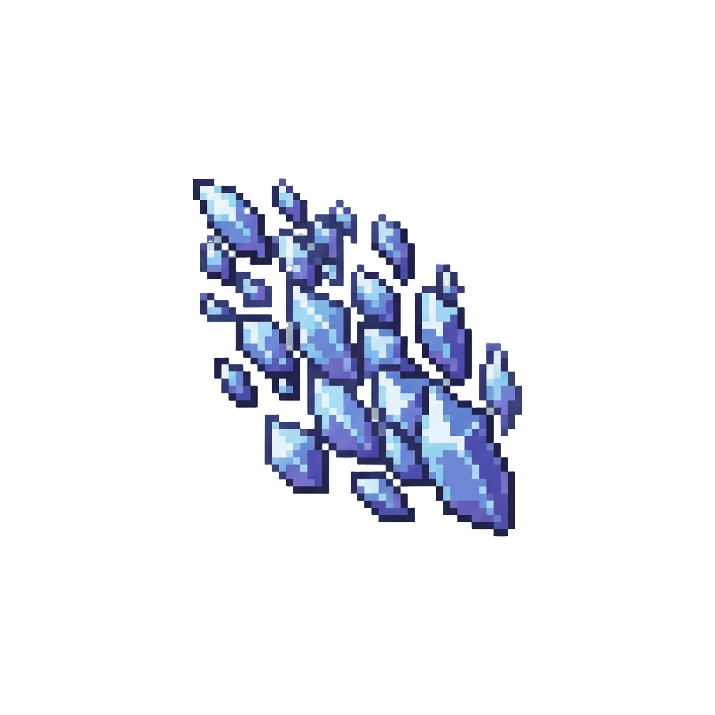 A Rain of Crystal Shards