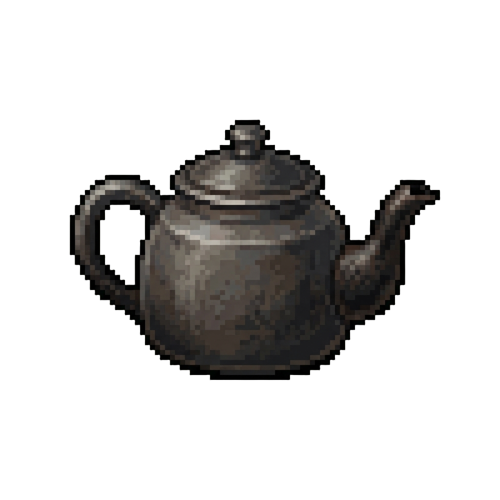 A Charred Teapot