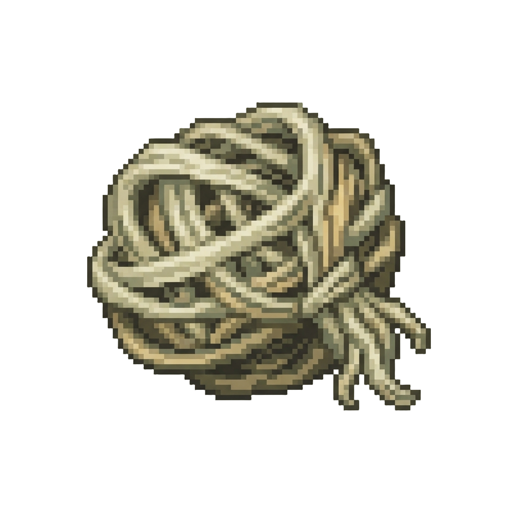 A Thick Woven Web of Sticky Bio-silk
