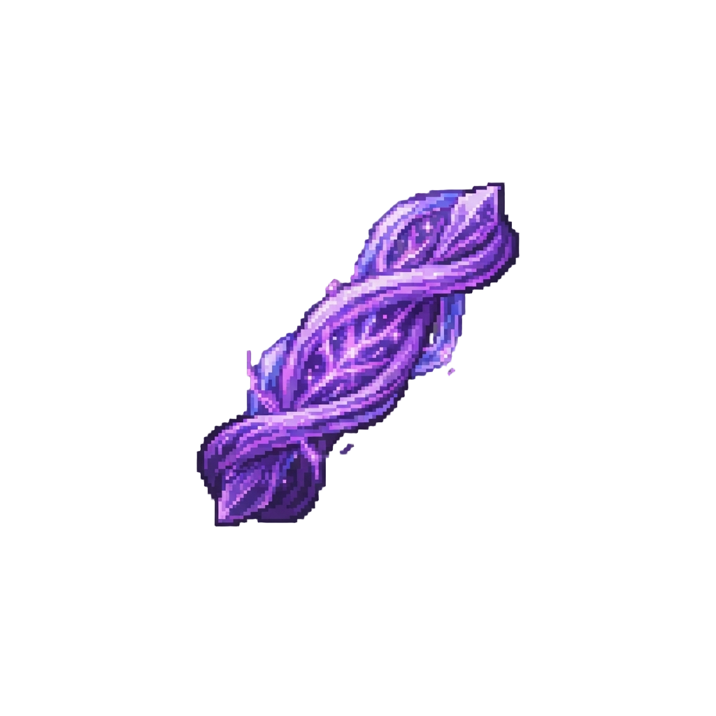 A Bright Violet Cosmic Strand
