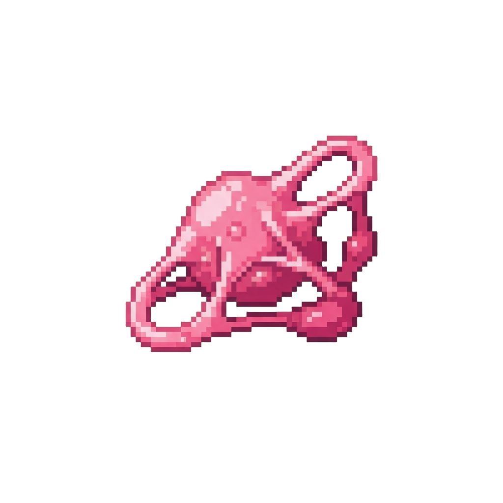 A Squirt of Sticky Pink Bubblegum Web