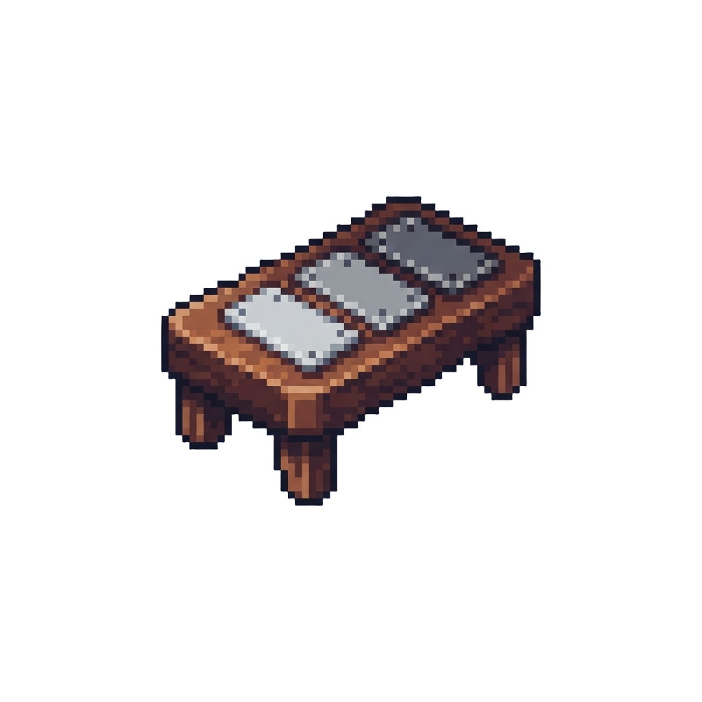 A Floating Bench Step Tap-dance Step Under Dusk Stars