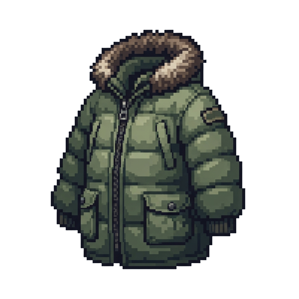 A Giant Puffy Winter Coat Five Sizes Too Big