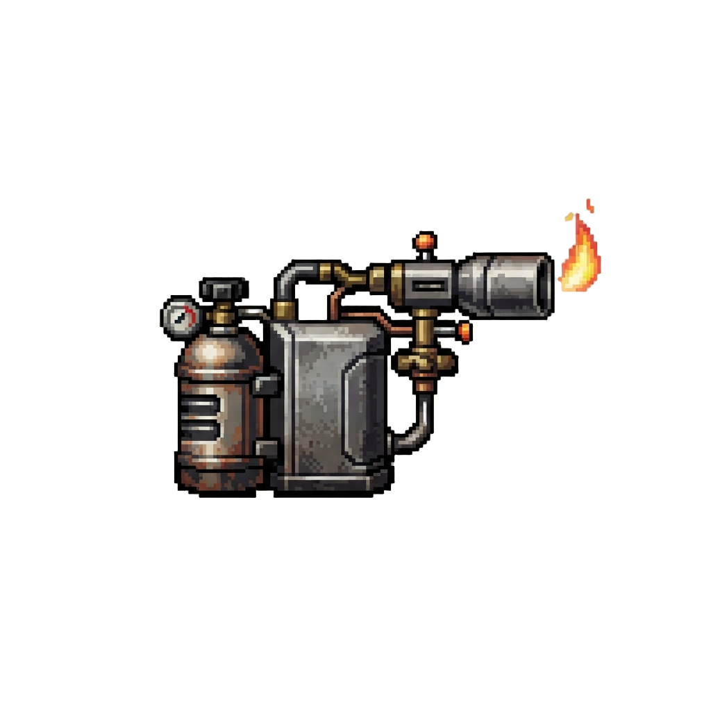 A Blowtorch Trap Device
