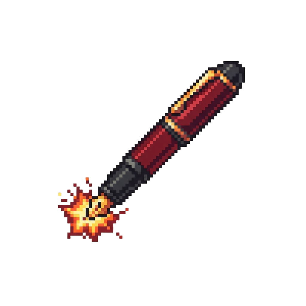 An Explosive Fountain Pen
