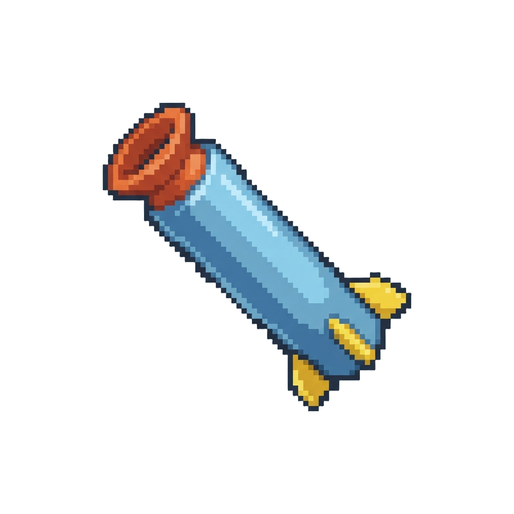 A Foam Dart with a Squeaker
