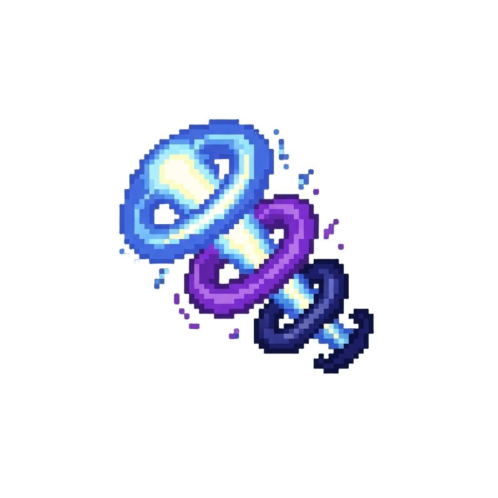 A Swirling Plasma Ray