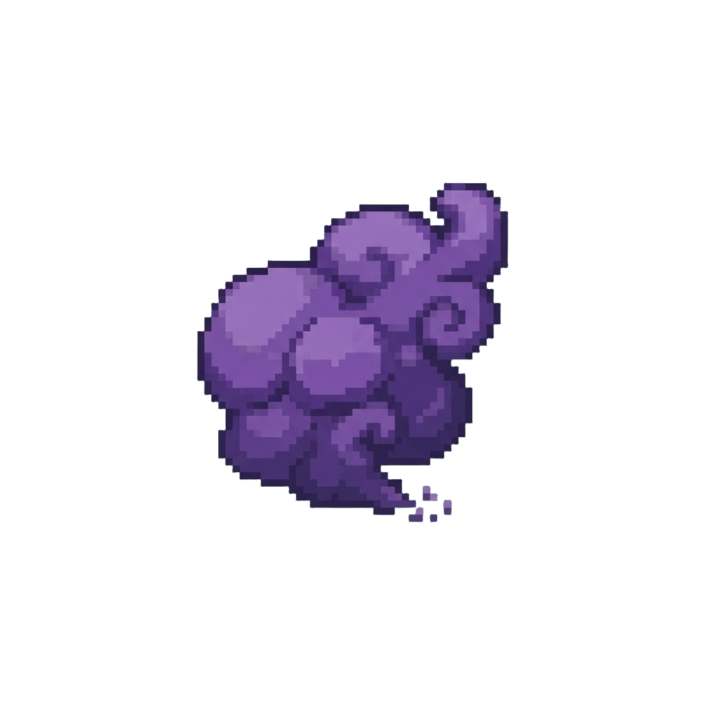 A Giant Puff of Purple Smoke