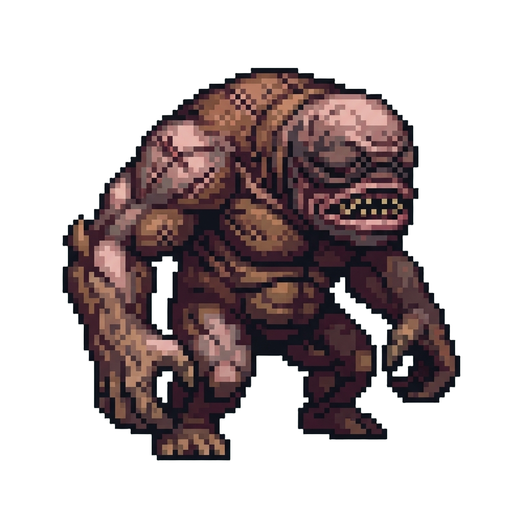 A Hulking Eyeless Flesh Goliath