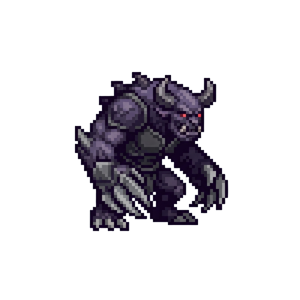 A Hulking Razor-clawed Shadow Brute