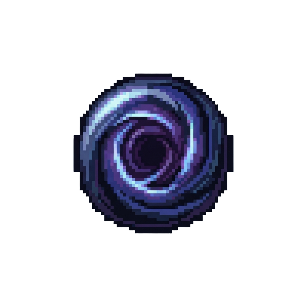 A Dark Void Vortex