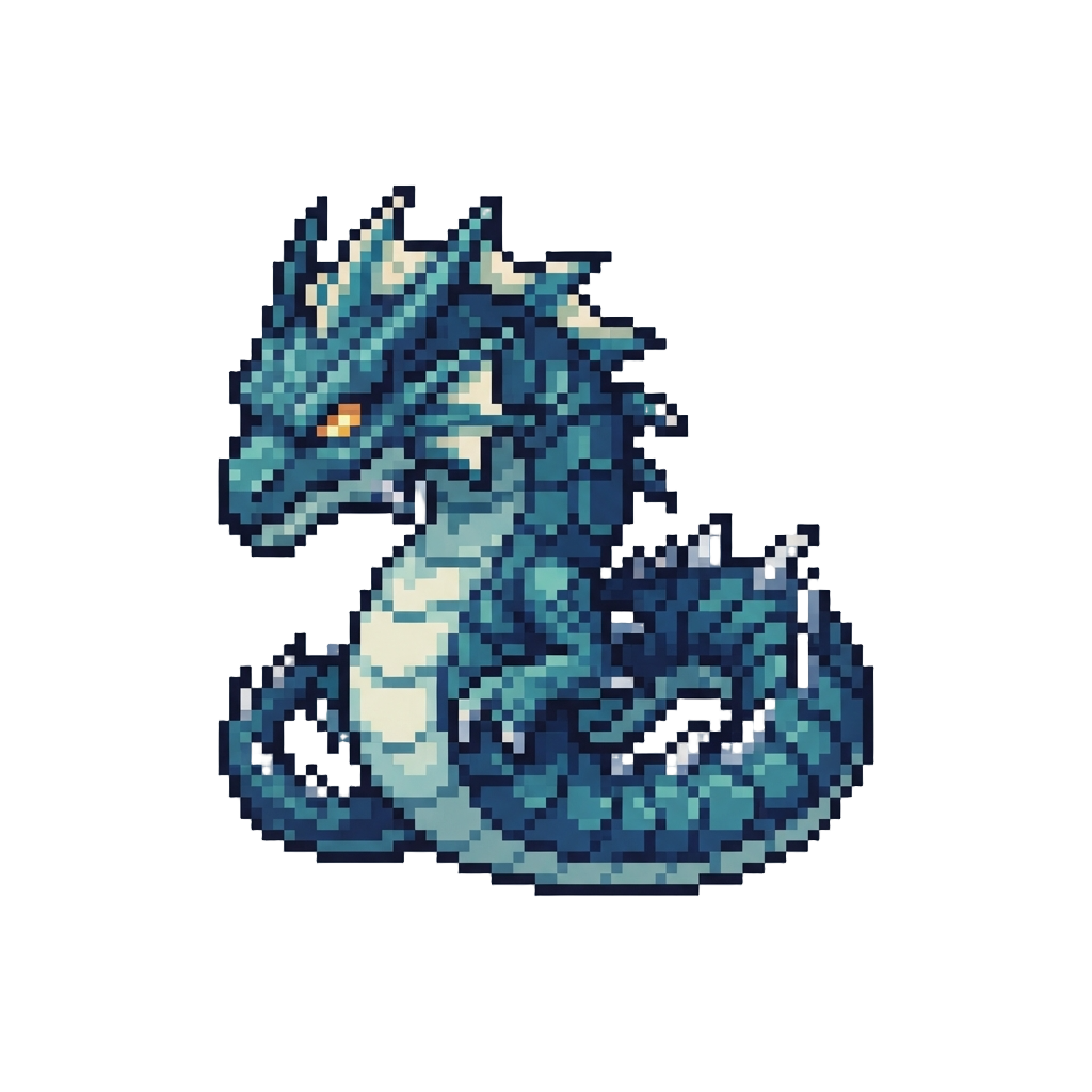 A Spiked Sea-dragon Monster