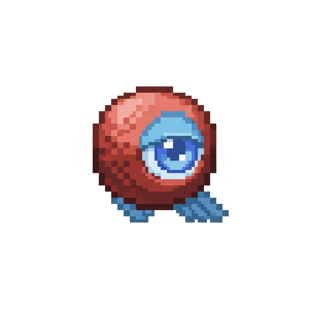A Giant Levitating Eyeball That Blinks Innocently