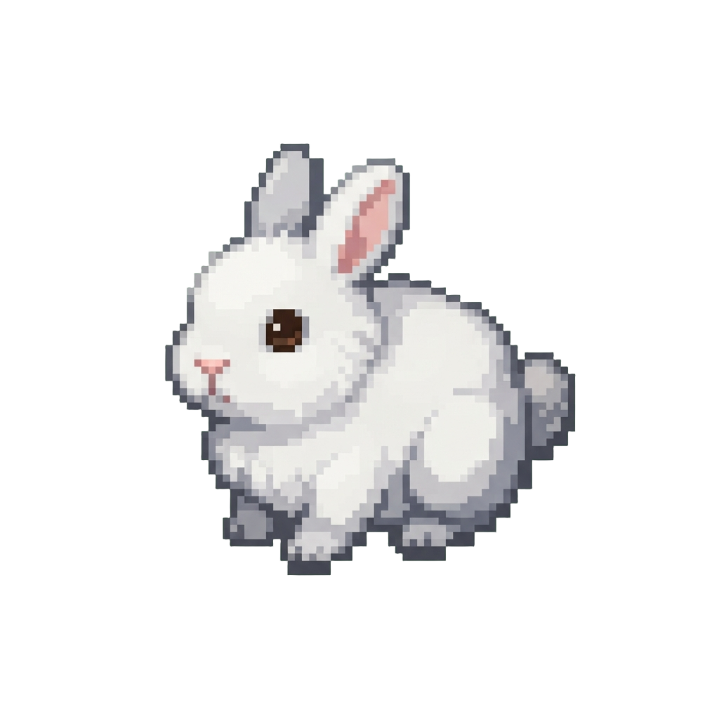 A Fluffy White Dwarf Bunny