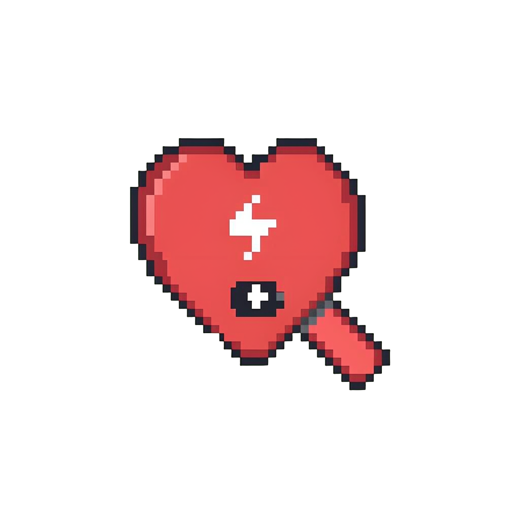 A Heart-shaped Battery-powered Cheering Placard