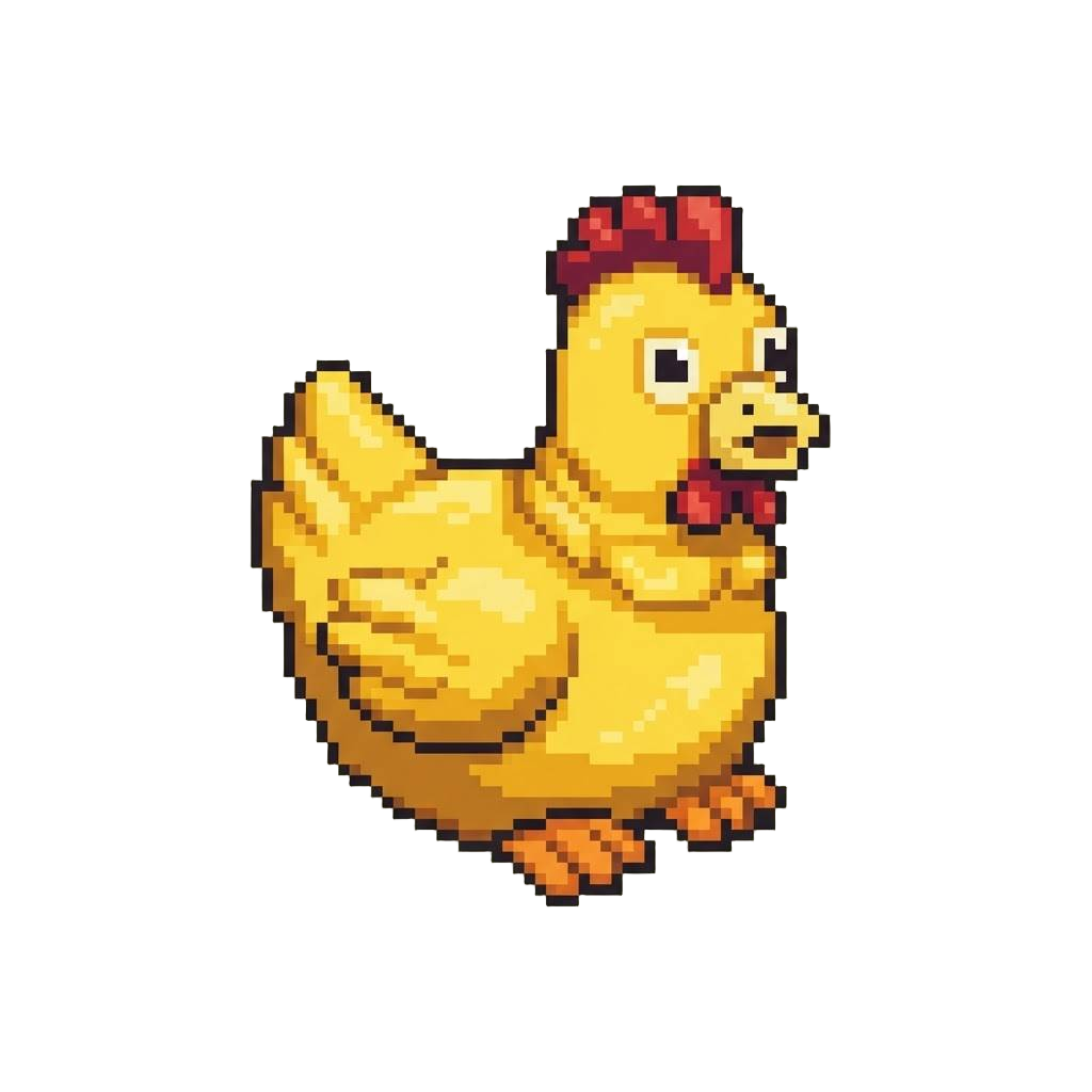 A Loud Squeaking Rubber Chicken Thrown Onto the Center Mark