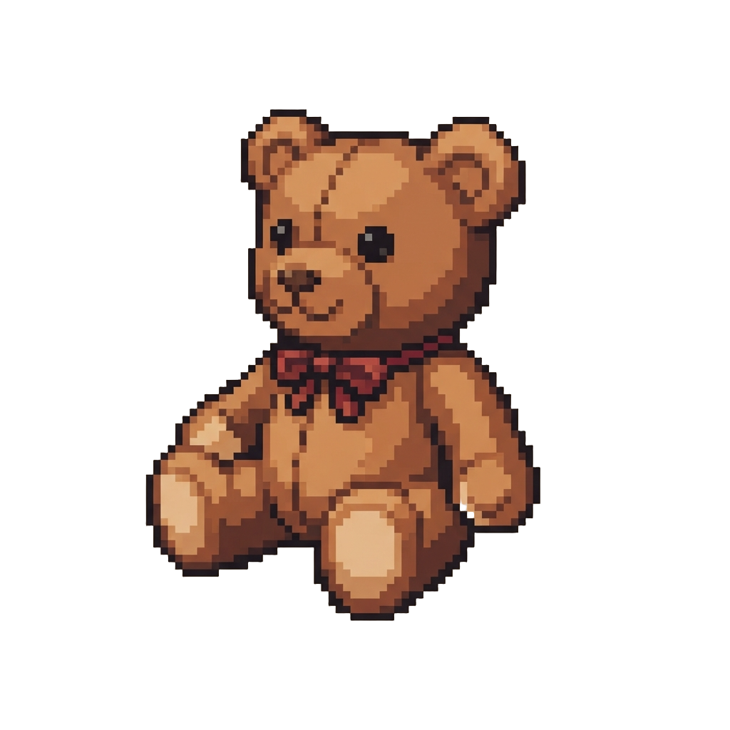 A Classic Brown Teddy Bear Pattern
